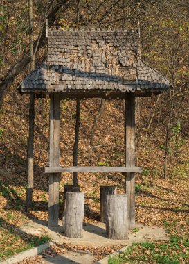 Wooden old bower