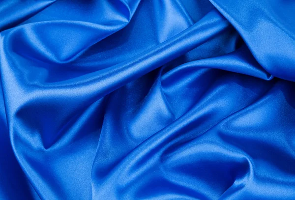 Fond en soie bleue — Photo