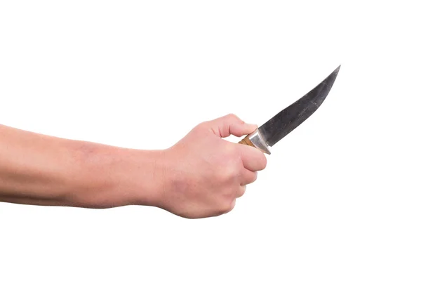 Grip of knife. — Stock Photo, Image