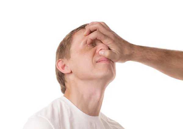 Ataque a la cabeza para la derrota . — Foto de Stock