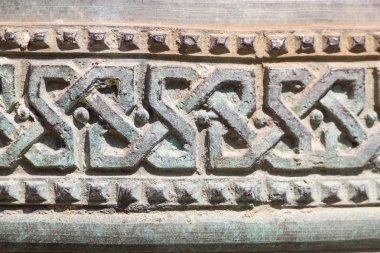 Bell ornament in the closeup