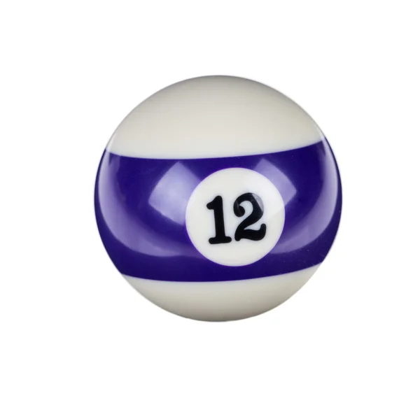 Shiny ball for billiard — Stock Photo, Image