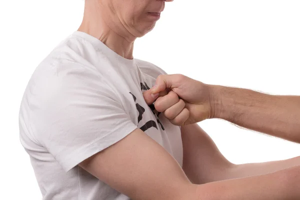 Ataque al cuerpo para la derrota . — Foto de Stock