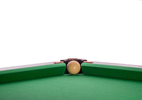 ビリヤード ボール、プール テーブルの上 — ストック写真