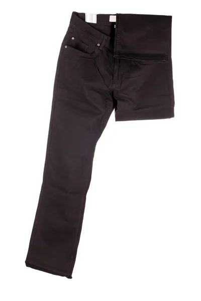 Black pants on white background — Stock Photo, Image
