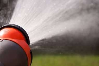 Hortum dışarı su buhar
