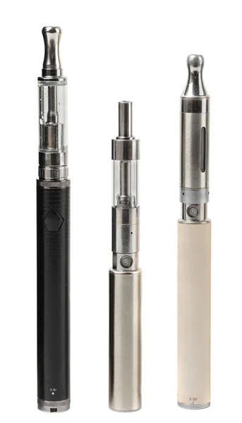 Vários vaporizadores eletrônicos modernos de cigarro . — Fotografia de Stock