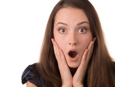 güzel bir genç kadın şaşırttı