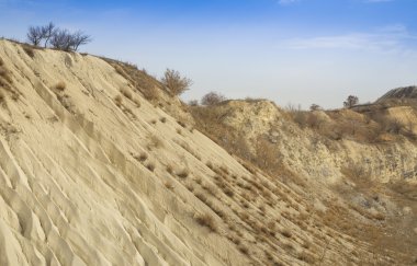 Kum tepeleri manzara