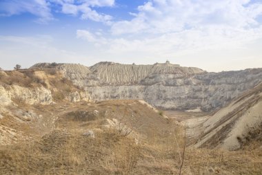 Kum tepeleri manzara