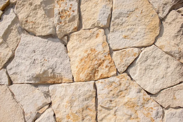 Fieldstone wall closeup — Stock Photo, Image