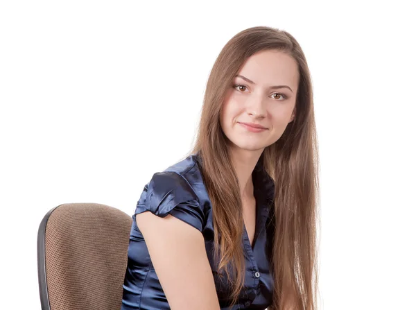 Happy girl smiling — Stock Photo, Image