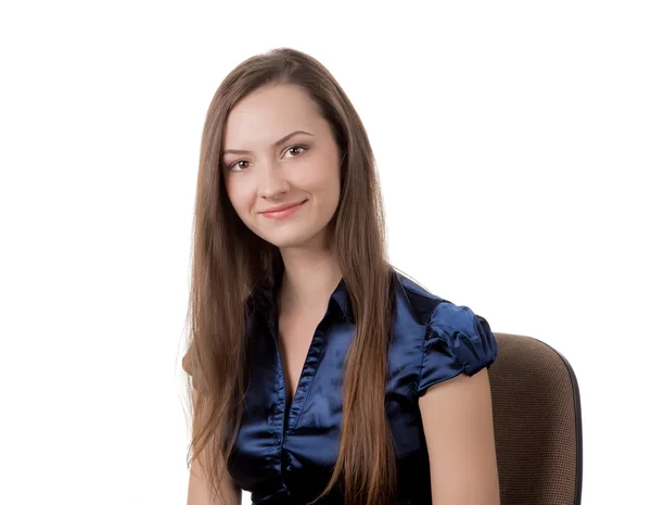 Happy girl smiling — Stock Photo, Image