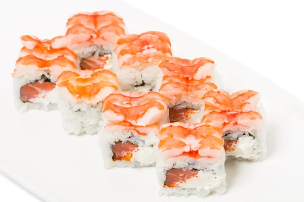 寿司卷雪蟹. — 图库照片