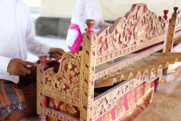 Traditional Balinese music instrument — Stock Photo, Image