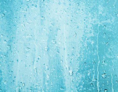 cam yüzeyi Waterdrops