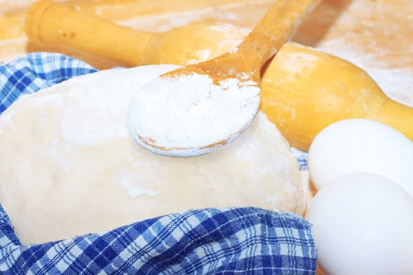 Preparação de pão — Fotografia de Stock