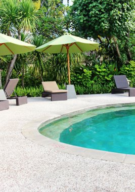 tropikal Resort güzel Yüzme Havuzu