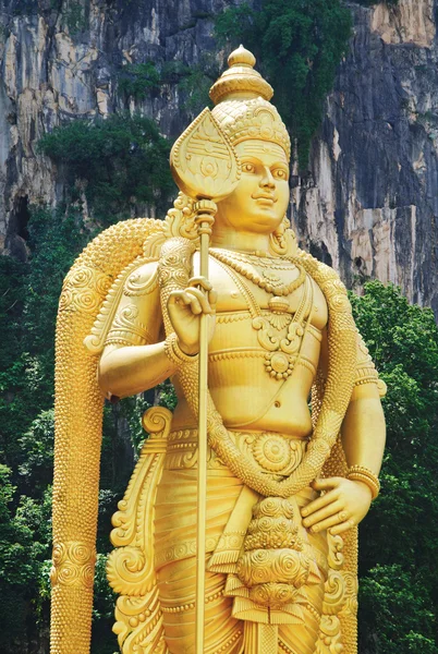 Χρυσό άγαλμα στην Κουάλα Λουμπούρ — Φωτογραφία Αρχείου