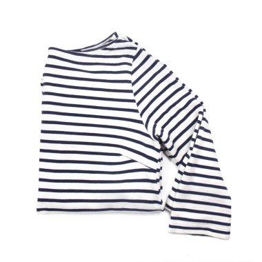 beyaz zemin üzerinde çizgili gömlek