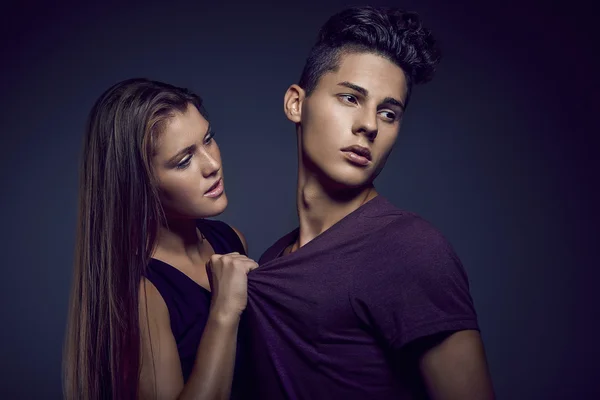 moda portre genç güzel Çift