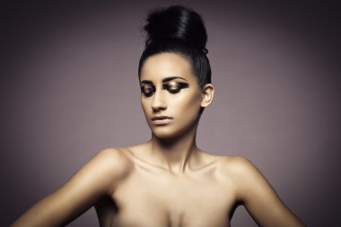 genç seksi kadın Güzellik Portresi