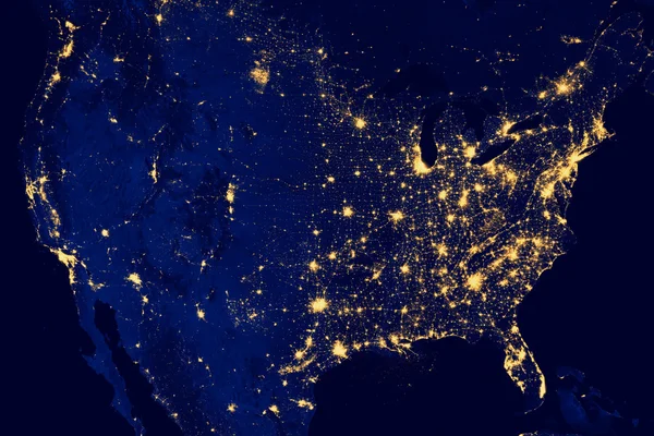 USA stadens ljus — Stockfoto
