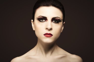 genç seksi kadın Güzellik Portresi