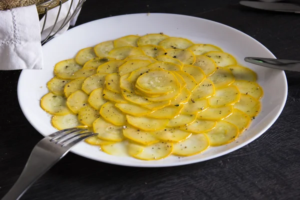 carpaccio ile limon kabak