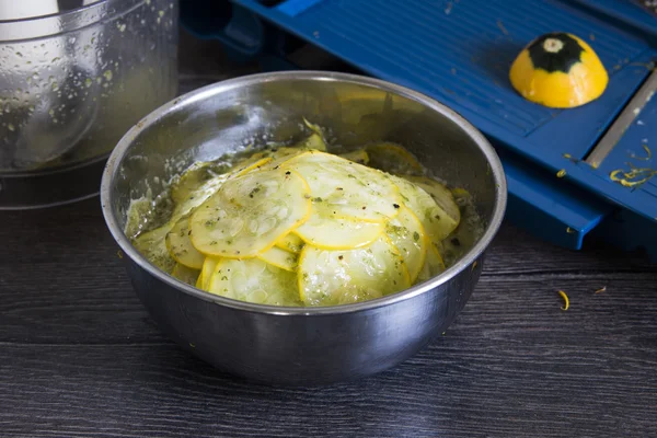 carpaccio ile limon kabak