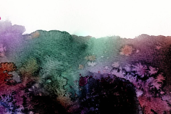 Gri arkaplanın farklı tonlarında elle çizilmiş suluboya