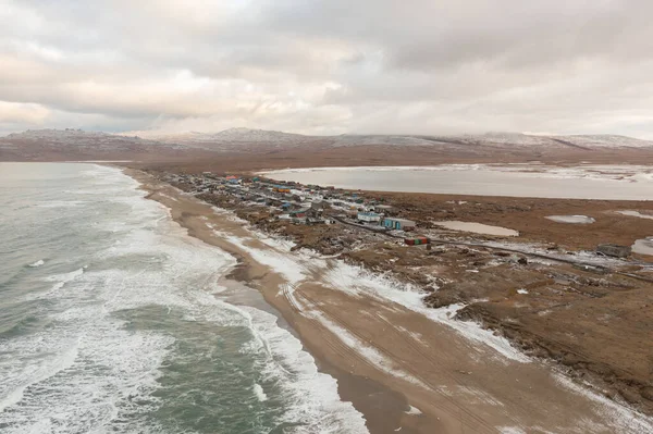 2018 Enurmino Chukotka Autonomous District Russia October 2020 Northern Village — 스톡 사진