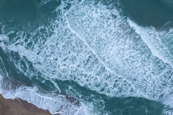 Морська Хвиля Біжить Мілководді — стокове фото