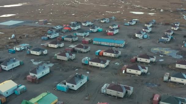 Nutapelmen Autonomní Oblast Chukotka Rusko Října 2020 Venkovská Osada Nutapelmen — Stock video