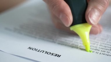 Gerekli bilgilerin altını çizerek, 