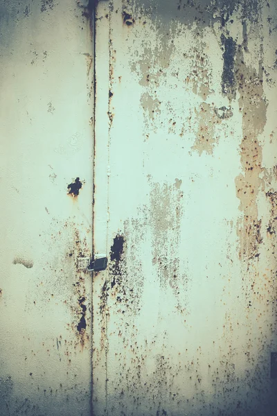 Porta de metal velho — Fotografia de Stock