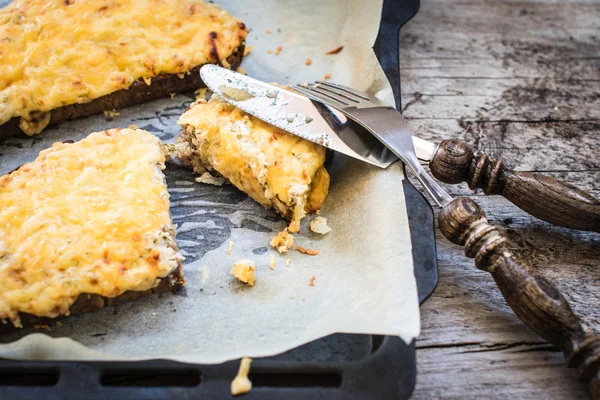 Panini al formaggio alla griglia — Foto Stock