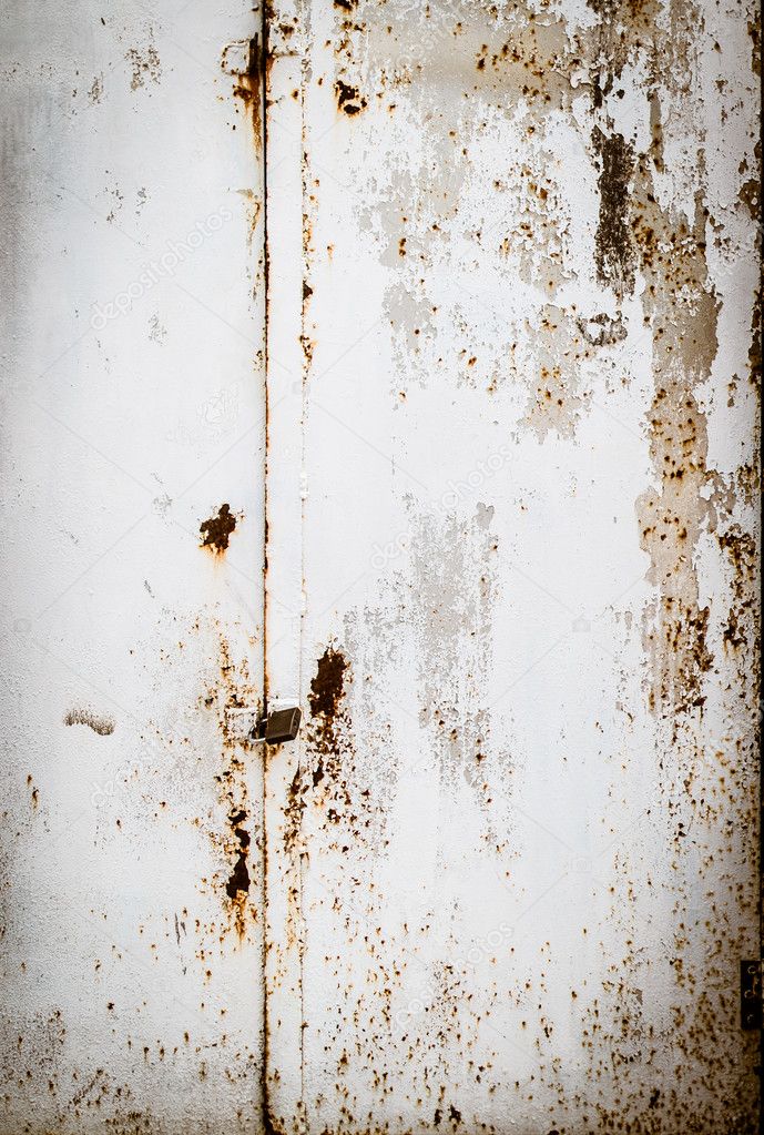 old metal door 