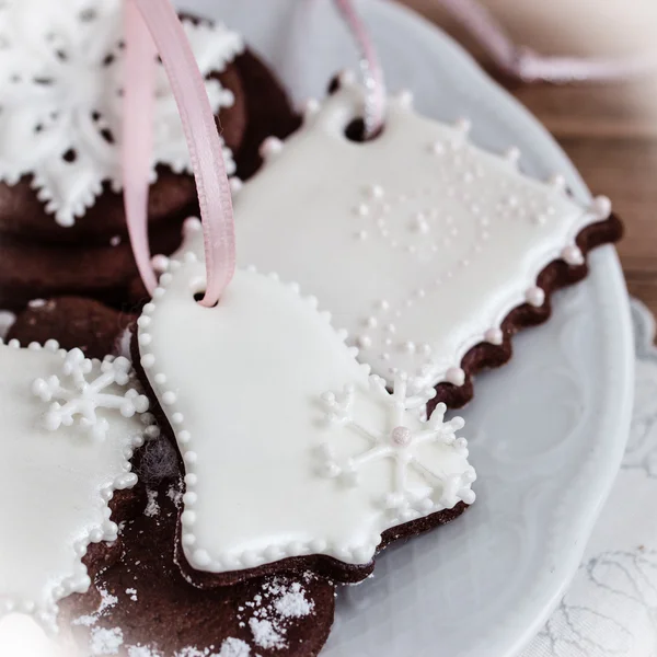 Kerstkoekjes — Stockfoto