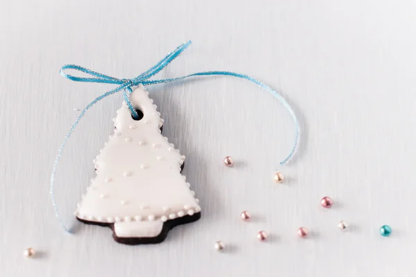 Biscoito de Natal em forma de árvore — Fotografia de Stock