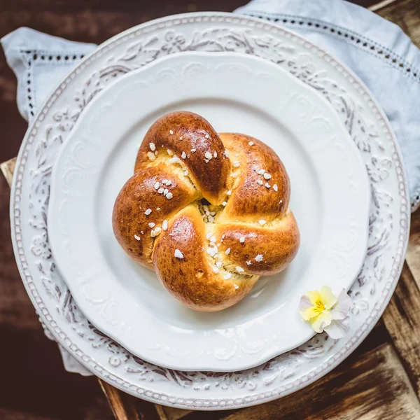 Hausgemachtes süßes Frühstück — Stockfoto