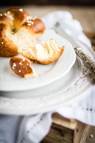 Hausgemachtes süßes Frühstück — Stockfoto