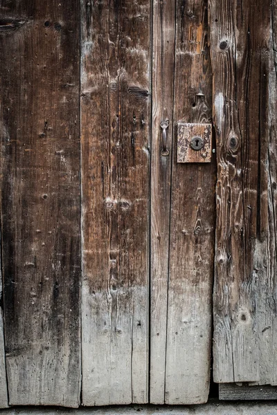 Cancello porta in legno — Foto Stock