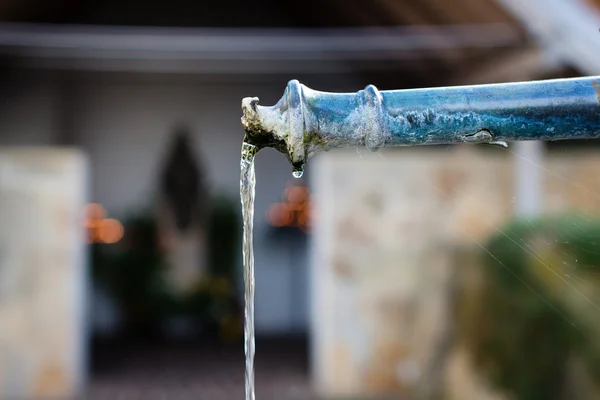 Detail of old fountain — Stock Photo, Image