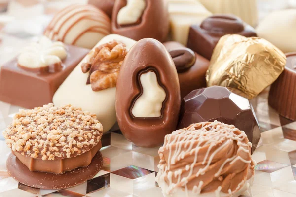 Selection of chocolates — Stock Photo, Image
