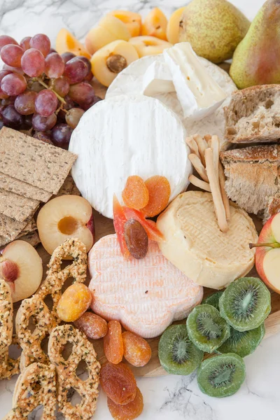 Selection of soft cheeses — Stock Photo, Image