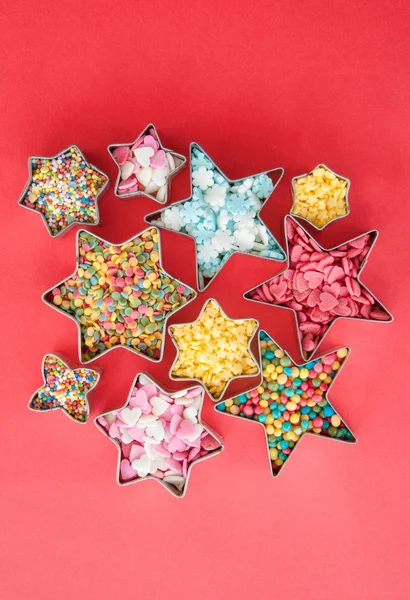 Colorful sugar sprinkles — Stock Photo, Image