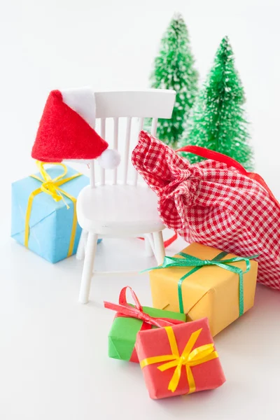 Presentes de Natal coloridos — Fotografia de Stock