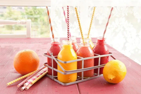 Verscheidenheid van smoothies — Stockfoto