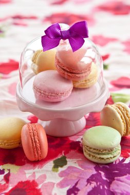 renkli macaroons